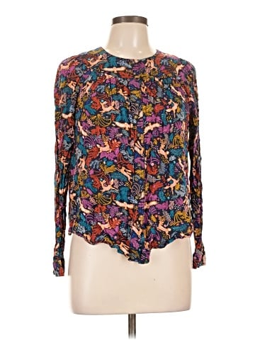 52 Conversations by Anthropologie Long Sleeve Blouse (view 1)