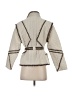 Magaschoni 100% Cotton Ivory Coat Size S - photo 2