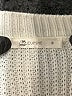 Cupshe 100% Acrylic White Ivory Pullover Sweater Size M - photo 4