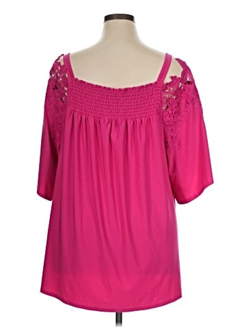 Kate & Mallory designs Short Sleeve Blouse (view 2)