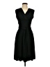 KLD Signature 100% Polyester Solid Black Cocktail Dress Size L - photo 1