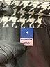 Old Navy 100% Polyester Houndstooth Black Casual Skirt Size M - photo 4