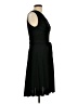 KLD Signature 100% Polyester Solid Black Cocktail Dress Size L - photo 4