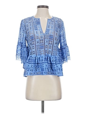 BCBGMAXAZRIA 3/4 Sleeve T-Shirt (view 1)