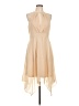 Shein 100% Polyester Tan Cocktail Dress Size L - photo 1