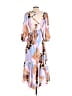 Hutch 100% Polyester Print Pink Cocktail Dress Size XS - photo 2