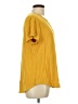 wonderly Yellow Short Sleeve Top Size L - photo 4