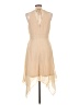 Shein 100% Polyester Tan Cocktail Dress Size L - photo 2