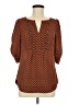 41Hawthorn Orange 3/4 Sleeve Blouse Size M - photo 1