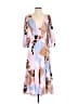 Hutch 100% Polyester Print Pink Cocktail Dress Size XS - photo 1