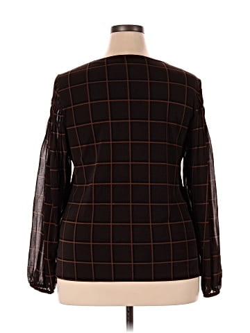 Calvin Klein Long Sleeve Blouse (view 2)