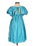 Mustard Seed Solid Blue Casual Dress Size S - photo 2