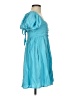 Mustard Seed Solid Blue Casual Dress Size S - photo 4