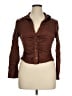 Zara Brown Long Sleeve Blouse Size XL - photo 1