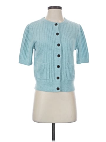 Madewell Patch-Pocket Puff-Sleeve Cardigan (view 1)