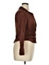 Zara Brown Long Sleeve Blouse Size XL - photo 4