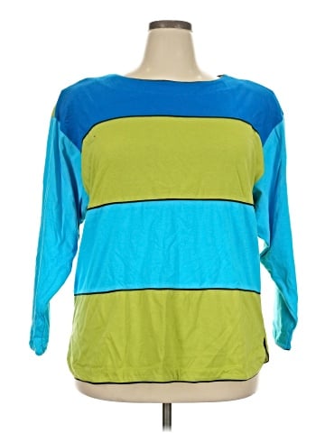 Leslie Fay 3/4 Sleeve T-Shirt (view 1)
