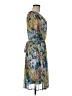 En Focus Studio Print Blue Casual Dress Size 8 - photo 4