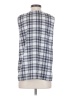 Ann Taylor 100% Polyester Blue Sleeveless Blouse Size S - photo 2