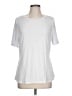 BLOOMCHIC White Short Sleeve T-Shirt Size 12 - photo 1