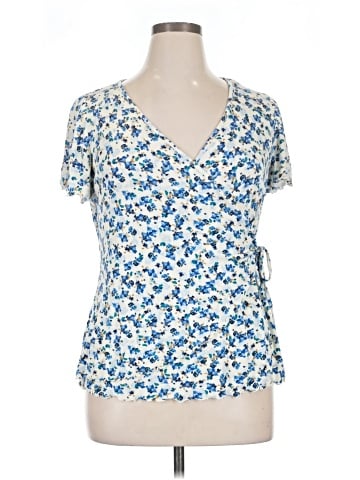 Lane Bryant Short Sleeve Blouse (view 1)