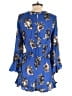 Blu Pepper 100% Rayon Blue Romper Size M - photo 2