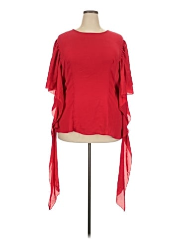 Ashley Stewart Short Sleeve Blouse (view 1)