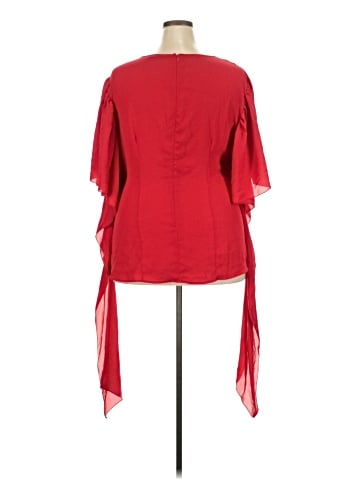 Ashley Stewart Short Sleeve Blouse (view 2)