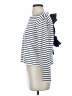 J.Crew 100% Cotton Stripes White Long Sleeve Top Size XS - photo 5