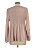 Lucky Brand 100% Polyester Tan Long Sleeve Blouse Size L - photo 2