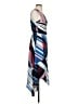 Adelyn Rae 100% Polyester Graphic Blue Cocktail Dress Size S - photo 4