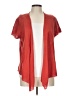 Eileen Fisher 100% Linen Red Kimono Size L (petite) - photo 1
