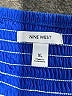 Nine West Blue Short Sleeve Blouse Size XL - photo 7