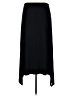 Bobeau Solid Black Casual Skirt Size L - photo 2