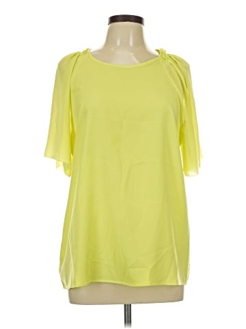 Ann Taylor Short Sleeve Blouse (view 1)