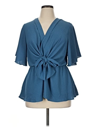 Shein Short Sleeve Blouse (view 1)