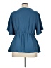 Shein Blue Short Sleeve Blouse Size 1X - photo 2
