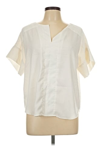 Ann Taylor Short Sleeve Blouse (view 1)