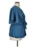 Shein Blue Short Sleeve Blouse Size 1X - photo 4