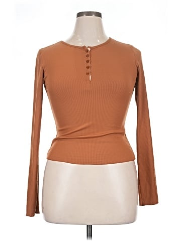 DAZY Long Sleeve Top (view 1)