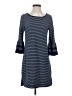 Max Studio Blue Casual Dress Size S - photo 1