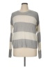 Hippie Rose 100% Acrylic Stripes Gray Pullover Sweater Size XL - photo 1