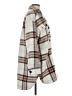 Old Navy Plaid Ivory Coat Size M - photo 4