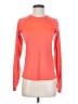 Nike 100% Polyester Orange Long Sleeve T-Shirt Size S - photo 1