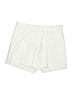 Ecru Solid Ivory Shorts Size 8 - photo 1