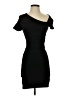Bebe Solid Black Cocktail Dress Size S - photo 1