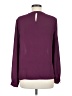 Suzy Shier 100% Polyester Purple Long Sleeve Blouse Size M - photo 2
