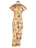 Mixed Tropical Yellow Jumpsuit Size XS - photo 1