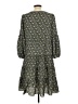 Max Studio Print Green Casual Dress Size L - photo 2