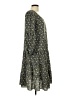 Max Studio Print Green Casual Dress Size L - photo 4
